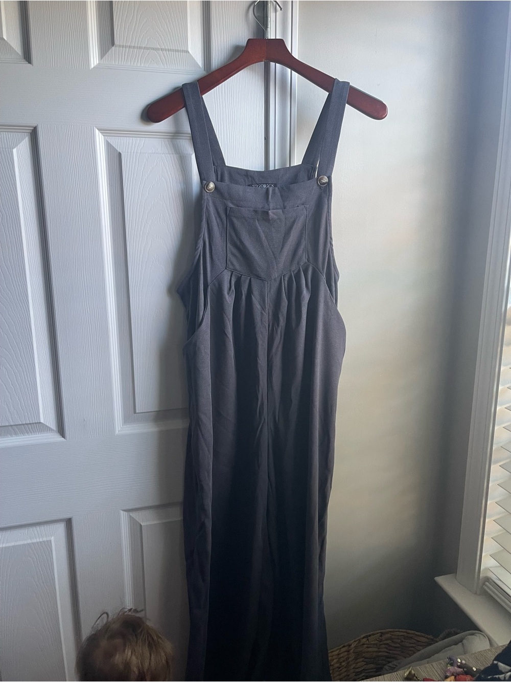 Women’s Blue/Gray Jumpsuit Overall